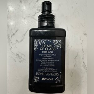 Davines Heart of Glass Sheer Glaze - Black Bottle with Navy Label